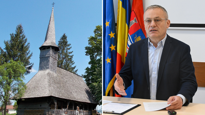 CJ Bihor aprobă parteneriat pentru bisericile de lemn, fără sume pe cinci ani