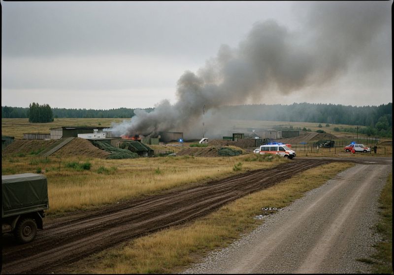 Doi militari răniți după explozie la poligonul din Botoșani