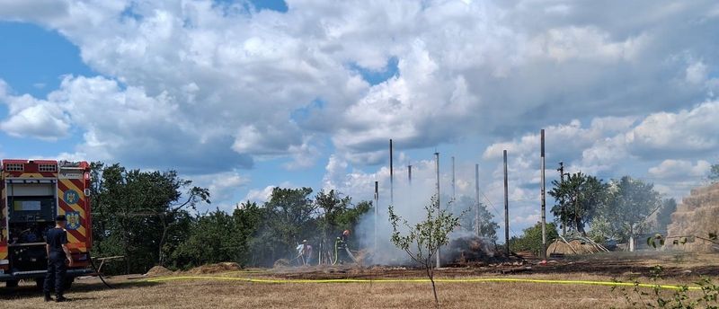 Două incendii de vegetație în Bihor, pe fond de secetă