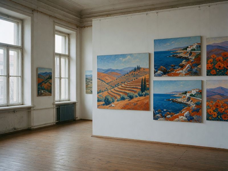 Expoziție mediteraneană de Marcel Muntean, la Oradea