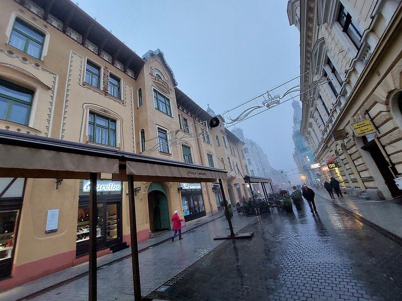 Strada Republicii din Oradea, zona centrală