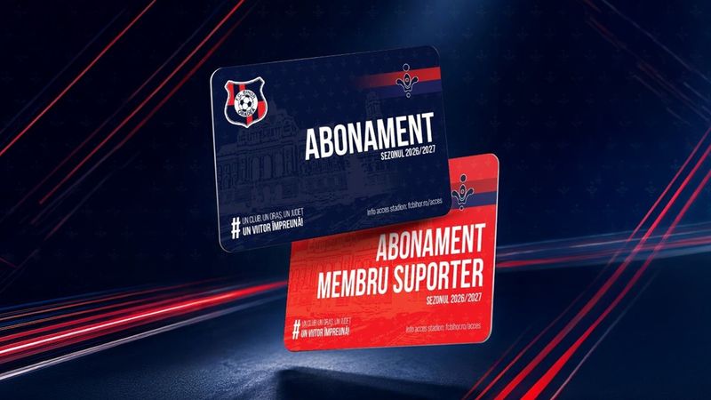FC Bihor vinde abonamente pentru sezonul 2026-2027 până pe 31 iulie