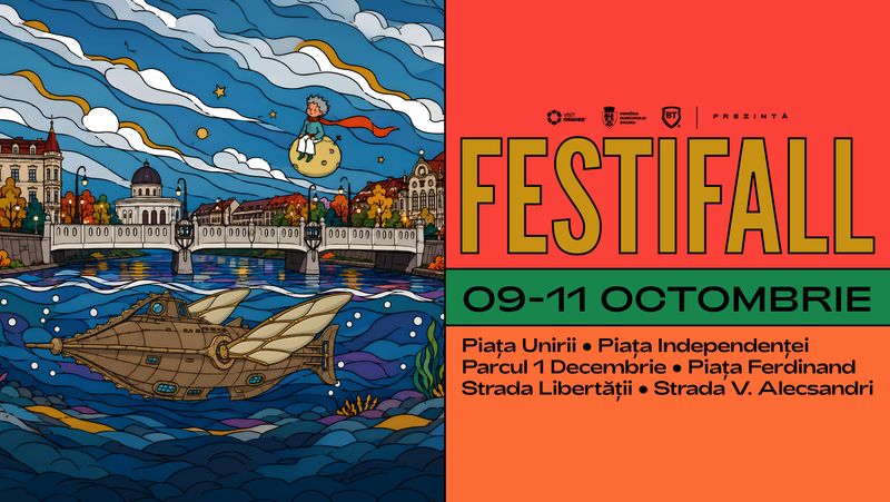 Oradea FestiFall 2026: concerte, teatru aerian și show de drone
