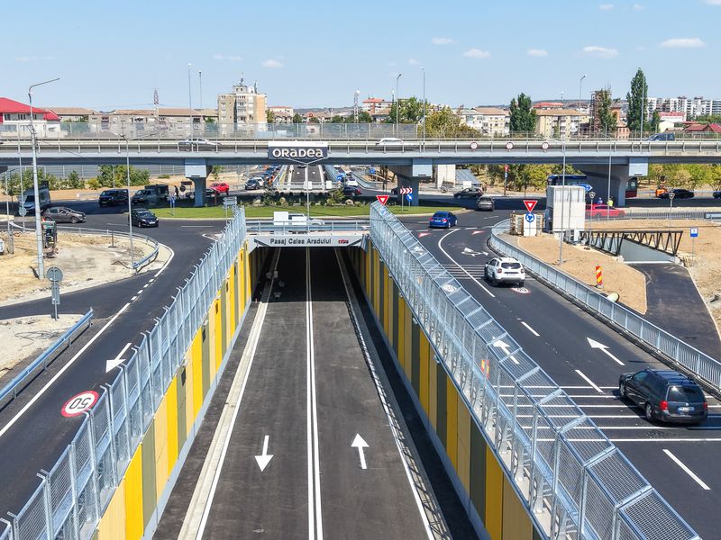 Pasajele de pe Calea Aradului se deschid luni. Al optulea, fără licitație