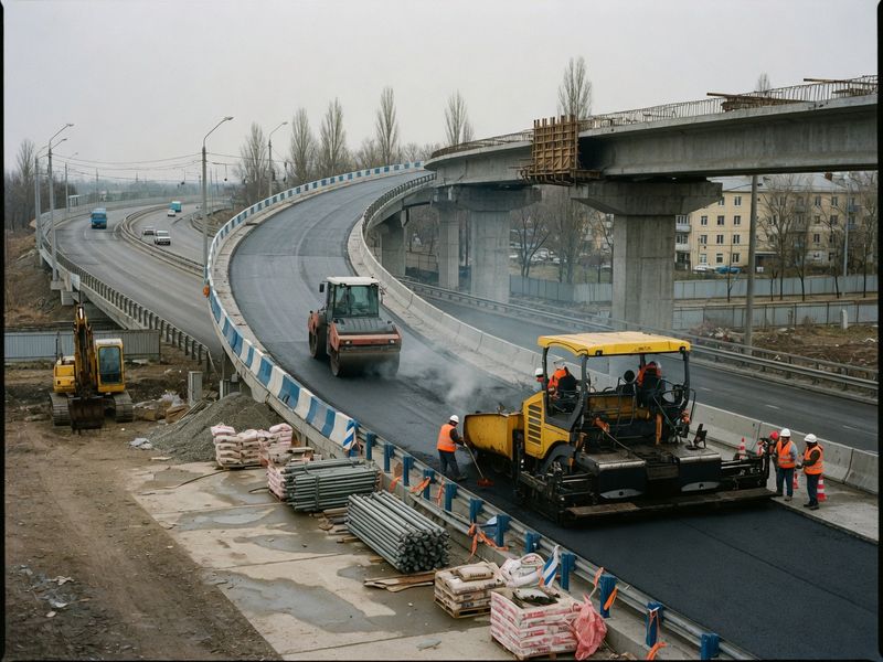 Peste 37 de milioane de lei pentru pasajul de pe Centură: a început asfaltarea la 18 iunie