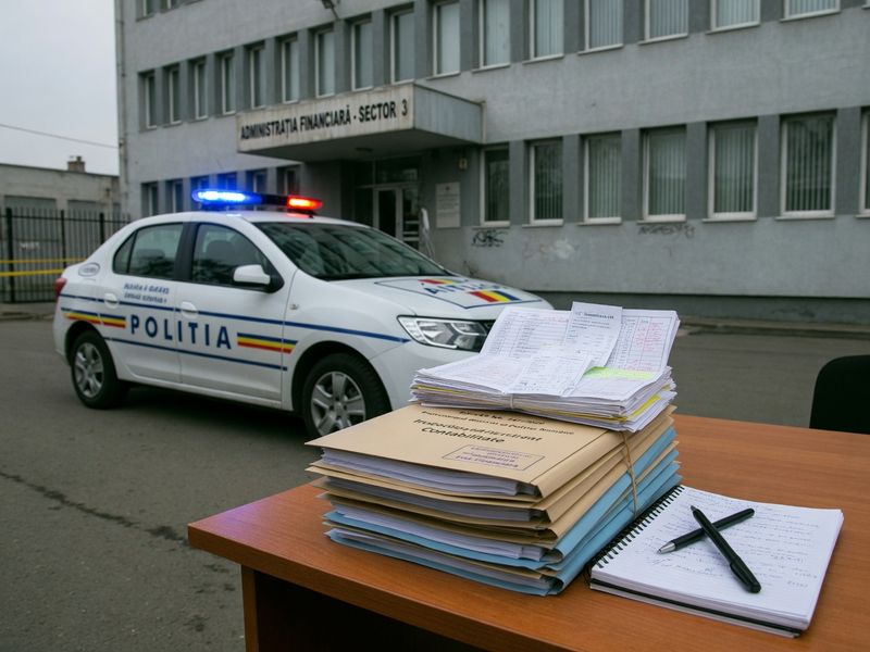 Prejudiciu de 1,7 milioane lei: percheziții în Bihor într-un dosar de evaziune și delapidare