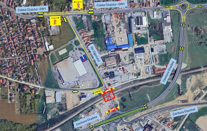 Restricții de circulație pe strada Ogorului pe 29 iulie