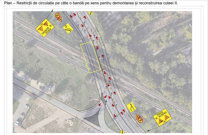 Restricții de trafic pe strada Matei Corvin până pe 4 septembrie