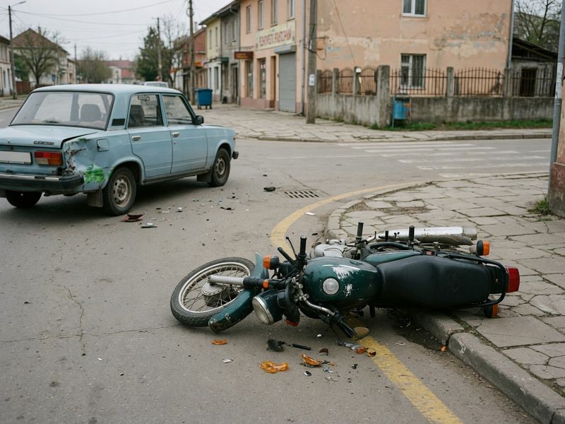 Tânăr din Sălard, cercetat după un accident cu motocicleta la Valea lui Mihai