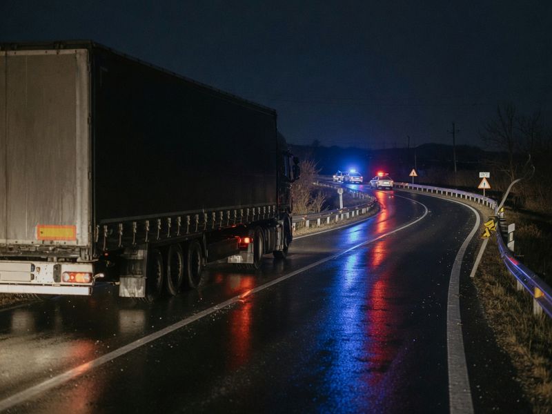 Tragedie pe DN 1 la Cornițel: o femeie a murit după ce un TIR a intrat pe contrasens