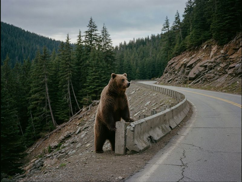 Urs împușcat pe Transfăgărășan după ce a atacat un turist elvețian lângă Vidraru