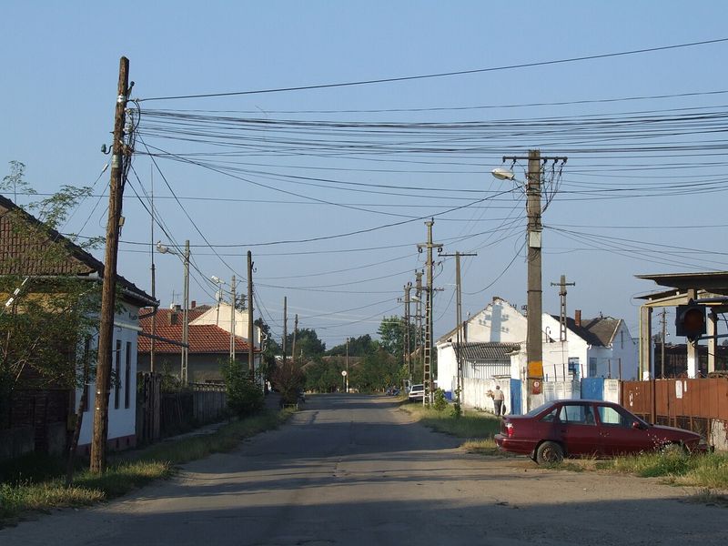 Stradă din Valea lui Mihai